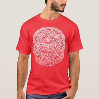 T-shirt Aztec soleil pierre Calendrier Culture mésoamérica