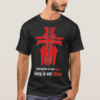 T-shirt Azur Lane - Logo de Sang de Fer avec le slogan Bla