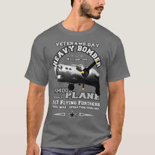 T-shirt B17 Forteresse volant Bombe lourd 1