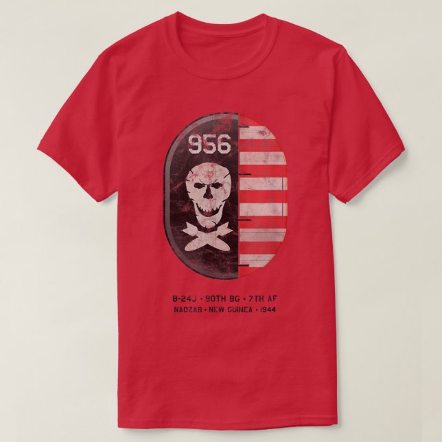 T-shirt B24 Libérateur 2ÈME GUERRE MONDIALE Nadzab Nouvell (Design devant)