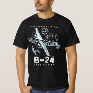 T-shirt B24 Liberator Le Flying Coffin 2ÈME GUERRE MONDIAL