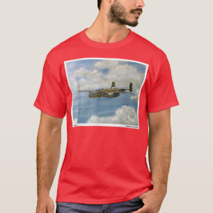 T-shirt B25 Mitchell Plan 2ÈME GUERRE MONDIALE Peinture de