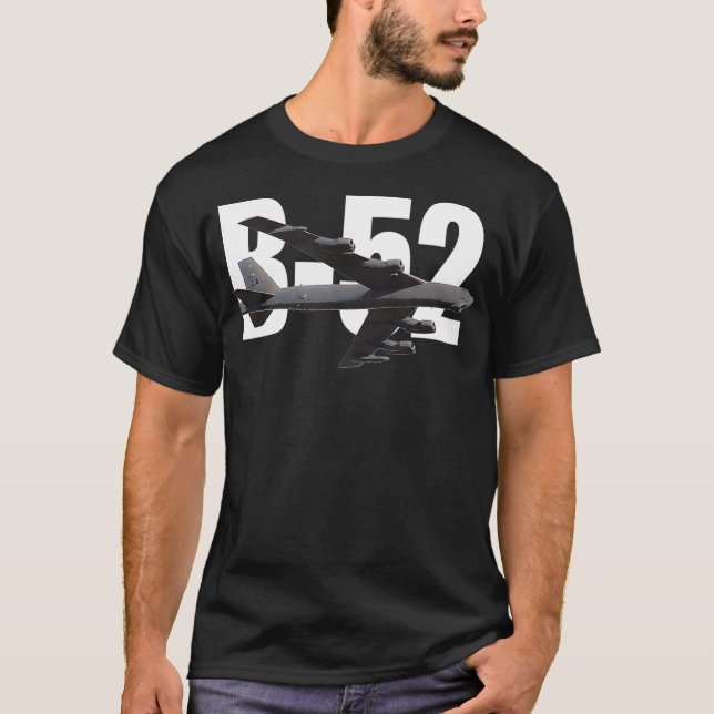T-shirt B52 Stratofortress Bomber Plane AÉRONEF (Devant)