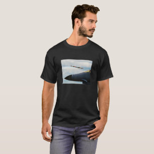 T-shirt B-1 Bombardement et chasseurs 2ÈME GUERRE MONDIALE