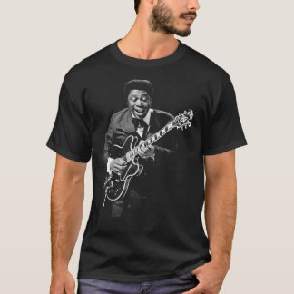 T-shirt B.B King Playing Guitar Premium 