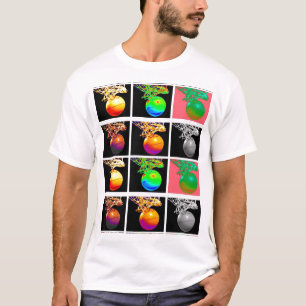 T-shirt B-Ball Basketball Hoops Pop Art