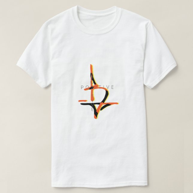 T-shirt B citation de motivation positive (Design devant)