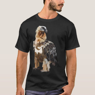 T-shirt B Est Destiné Au Vautour Porté
