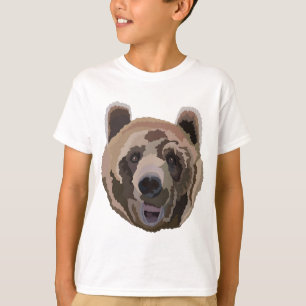 T-shirt B est pour l'ours Brown