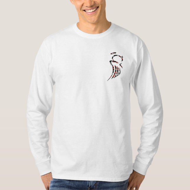 T-shirt B-Garçon : Ombre Longsleeve (Devant)