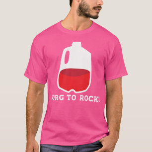 T-shirt B O R G Pour boire du Rock