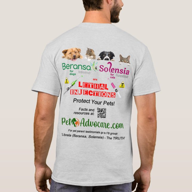 T-shirt B & S sont des injections mortelles (Dos)