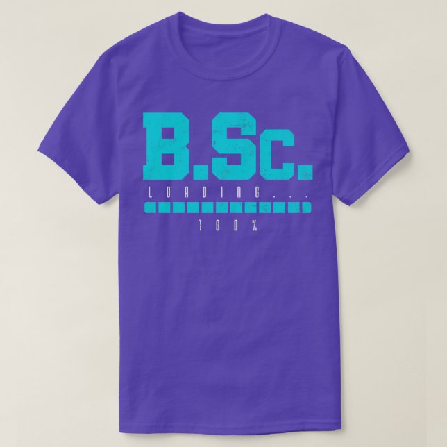 T-shirt B Sc Bachelor of Science Graduation (Design devant)