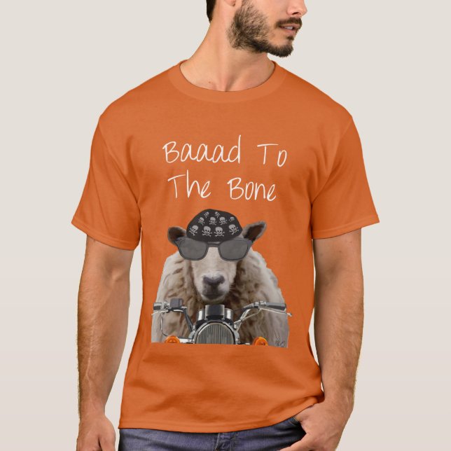 T-shirt Baaad To the Bone 2 (Devant)
