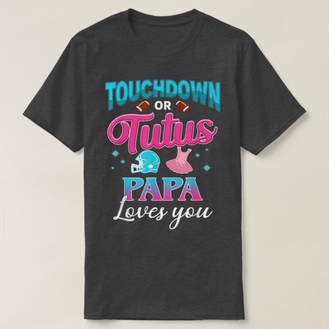 T-shirt Bab De Correspondance De Révélation De Sexe Ou Tut (Design devant)