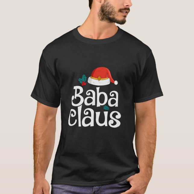 T-shirt Baba Claus Noël Noël Noël Noël Noël Noël Noël Noël (Devant)