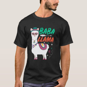 T-shirt Baba Lama Lama drôle Lama Amoureux d'alpaga