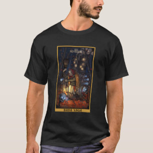T-shirt Baba Yaga Carte Tarot Hermite Mythologie slave P