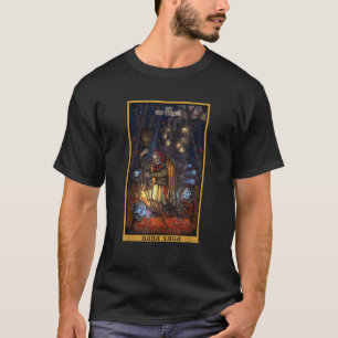 T-shirt Baba Yaga La Carte de Tarot de l'Ermite Mythologie