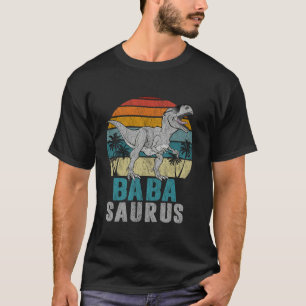 T-shirt Babasaurus T Rex Dinosaur Baba Saurus Fête des Pèr