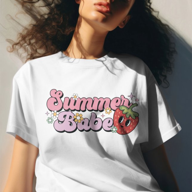 T-shirt Babe d'été, Chemises de plage, Vacances d'été (Créateur téléchargé)