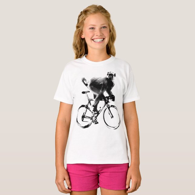 T-shirt Baboon Biker (Devant entier)