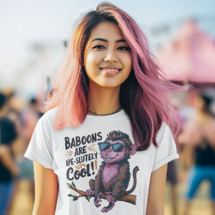 T-shirt Baboon stylish : Les babouins sont tout à fait coo
