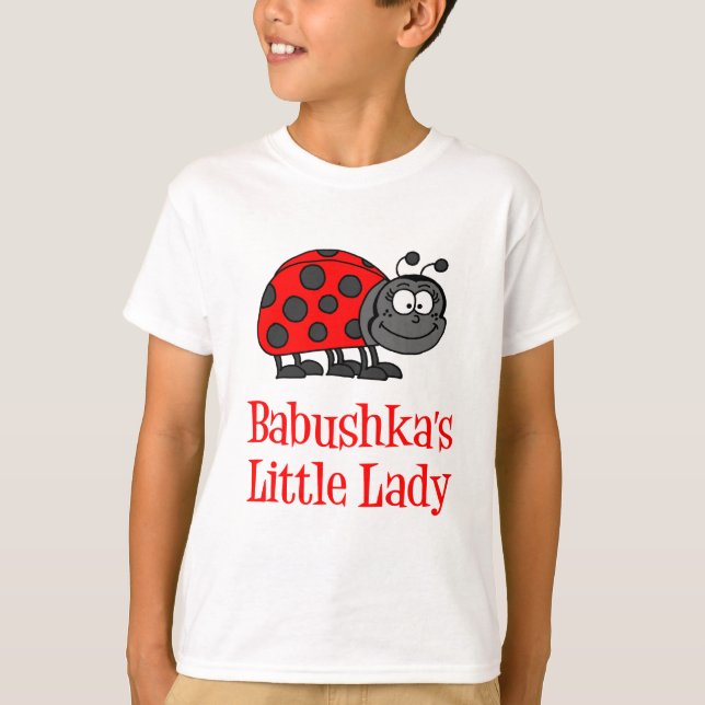 T-shirt Babushka Petite Dame (Devant)