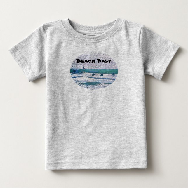 T-shirt Baby Baby Hang Ten Surfer (Devant)