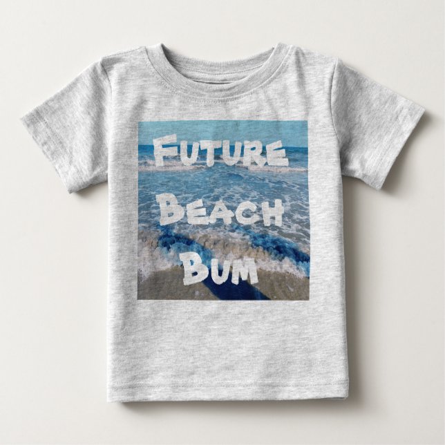 T-shirt Baby Beach Bum (Devant)