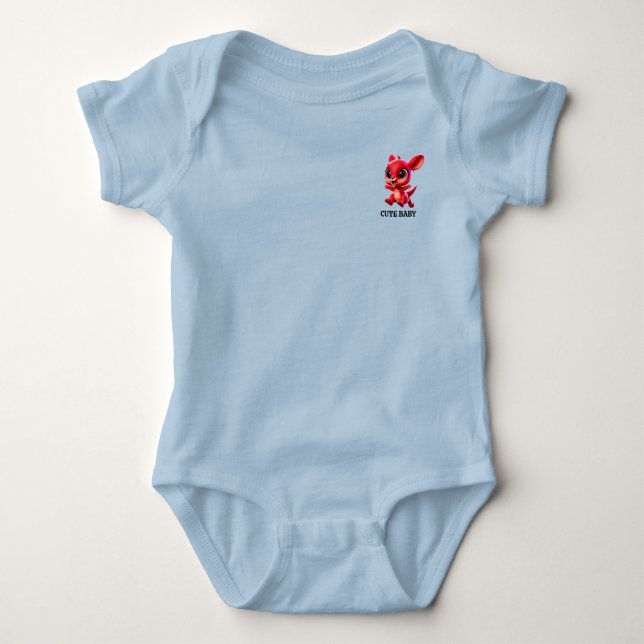 T - Shirt Baby Bodysuit (Vorderseite)