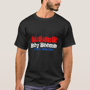 T-shirt Baby boomer authentique circa 1946-1964