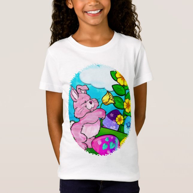 T-Shirt Baby Bunny Pâques (Devant)