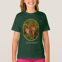 Baby Chipmunks Animal Art Personnalisé