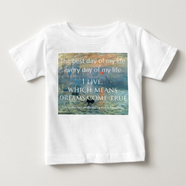 T-shirt Baby Fine Jersey (Devant)