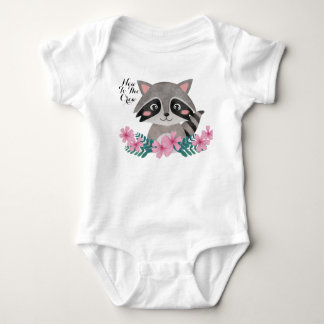 T - Shirt-Baby für Baby neu in der Crew Strampler