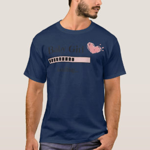 T-shirt Baby Girl Chargement Futur Maman Femmes Grossesse 