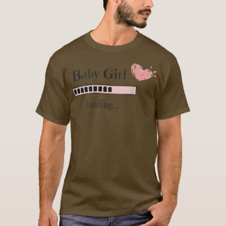 T-shirt Baby Girl Chargement Futur Maman Femmes Grossesse