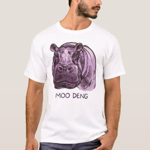T-shirt Baby Hippo Moo Deng