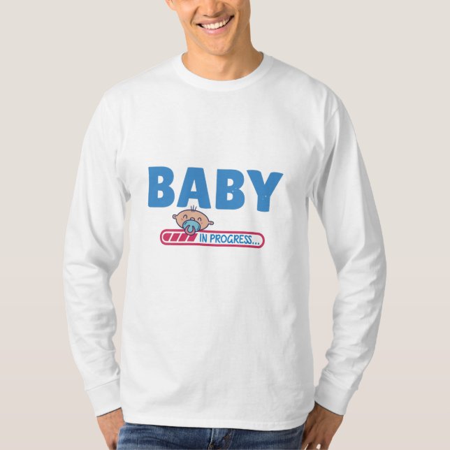 T-shirt Baby in progress (Devant)