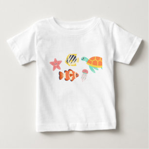 T-Shirt Baby Kinder Ozean