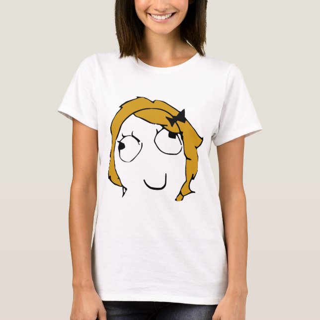 T-shirt Baby Look Derpina (Devant)