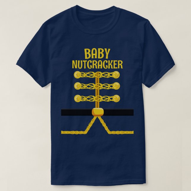 T-shirt BABY Nutcracker Correspondance famille Noël 2 (Design devant)
