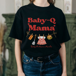 T-Shirt Baby-Q Mama Fille Baby Shower