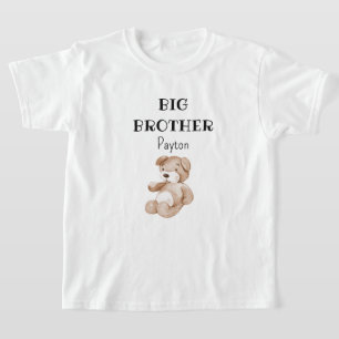 T-shirt Baby-Shower Bohème Grand Frère ou Grande Sœur