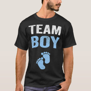 T-shirt Baby shower de révélation de genre de garçon d'équ