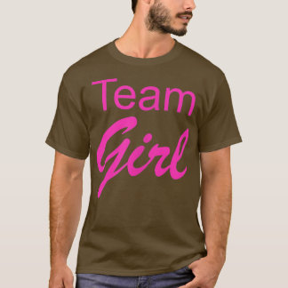 T-shirt Baby shower de révélation de sexe féminin