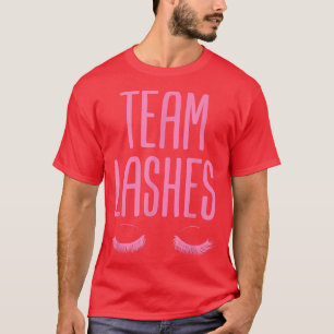 T-shirt Baby shower Genre Reveillez Les Lashes De L'Équipe
