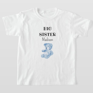 T-shirt Baby Shower Grande Sœur Enfants-Jeunes & Bébé+Tout