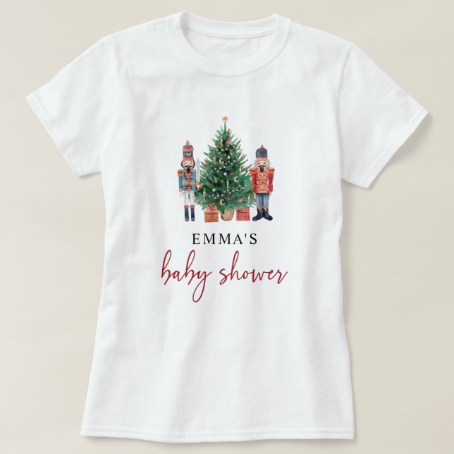 T-shirt Baby shower Nutcracker (Design devant)
